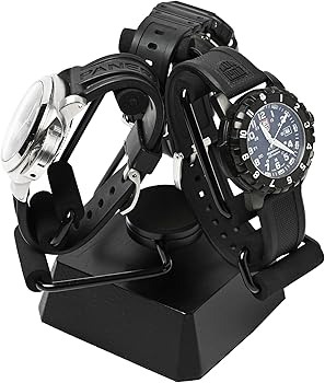 Amazon.co.jp: Es'prima 時計スタンド ブラック [THE STAND] 3本用